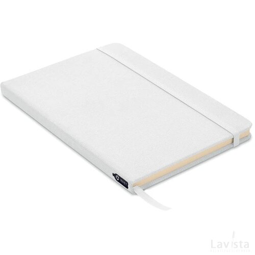 A5 notitieboek met rpet omslag Note rpet wit