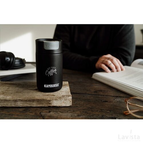 Kambukka® Olympus 300 Ml Thermosbeker Zwart