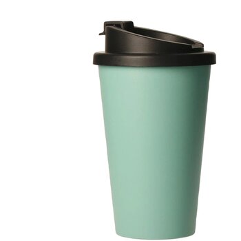 Eco Coffee Mug Premium Deluxe 350 Ml Thermosbeker Mintgroen