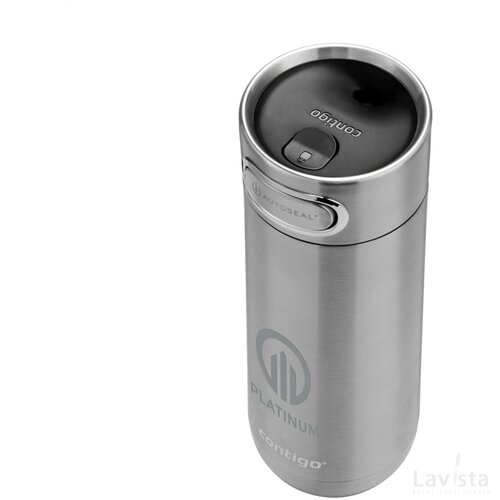 Contigo® Luxe Autoseal® 470 Ml Thermosbeker Zilver