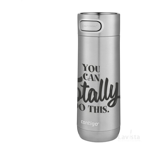 Contigo® Luxe Autoseal® 470 Ml Thermosbeker Zilver