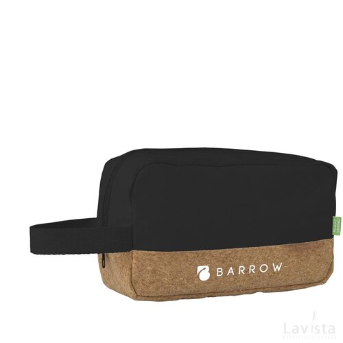 Eco Cork Cosmetic Bag Toilettas Zwart