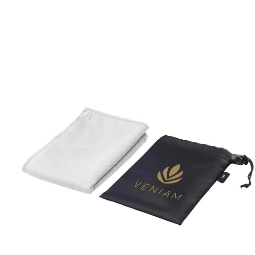 RPET cool towel in pouch Wit