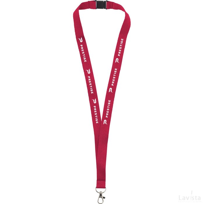 Lanyard Safety Rpet 2 Cm Keycord Rood