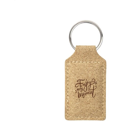 Kurk sleutelhanger met stevige ring