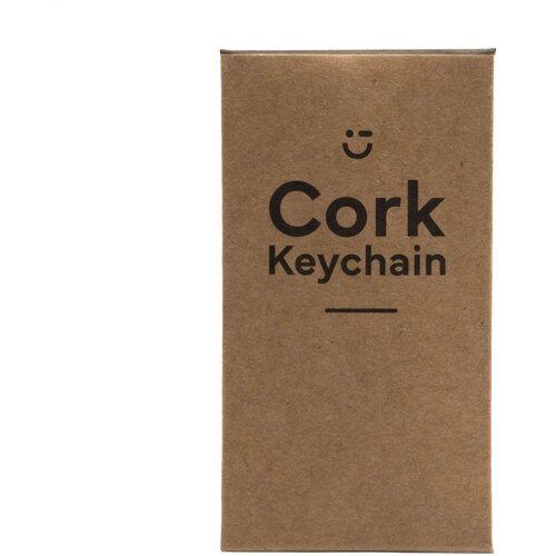 Kurk sleutelhanger met stevige ring
