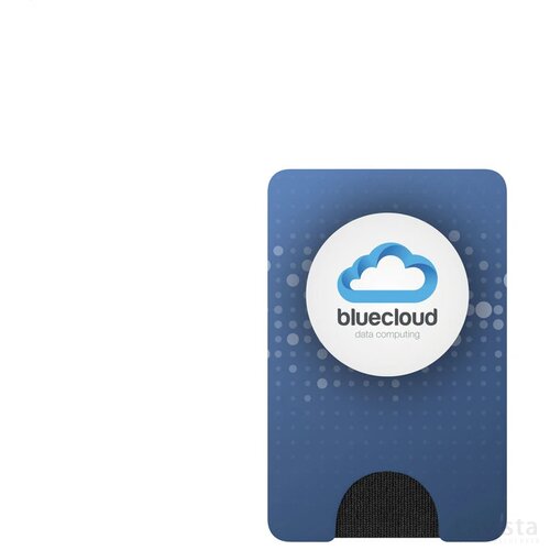 Popsockets® met pasjeshouder Zwart