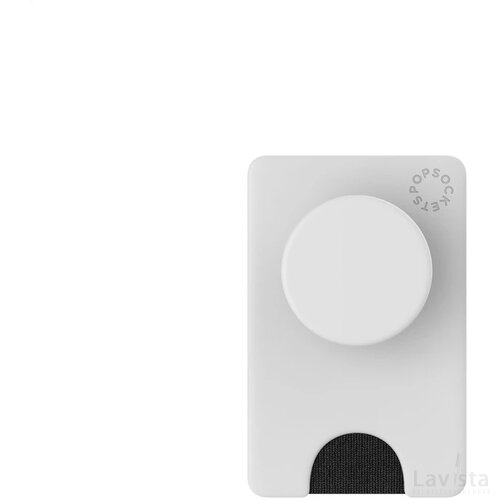 Popsockets® met pasjeshouder Wit