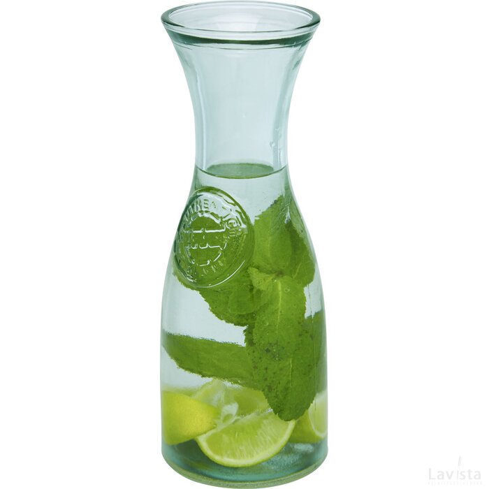 Fresco karaf van gerecycled glas Transparant