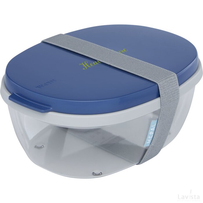 Mepal Ellipse saladebox Navy