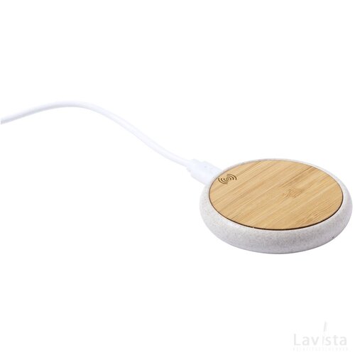 Fiore Draadloze Oplader Naturel