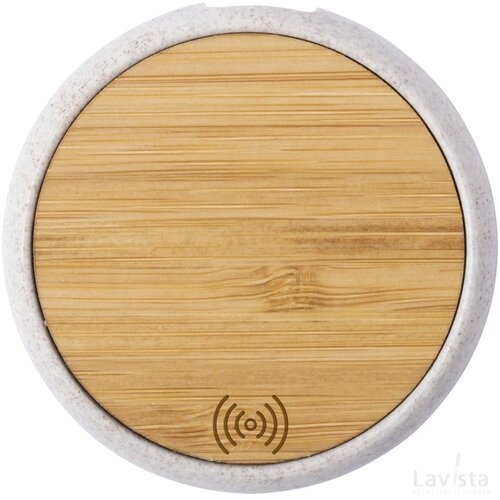 Fiore Draadloze Oplader Naturel