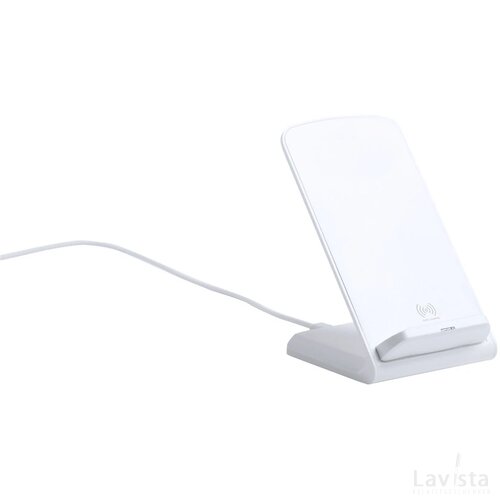 Tarmix Draadloze Oplader En Mobiele Houder Wit