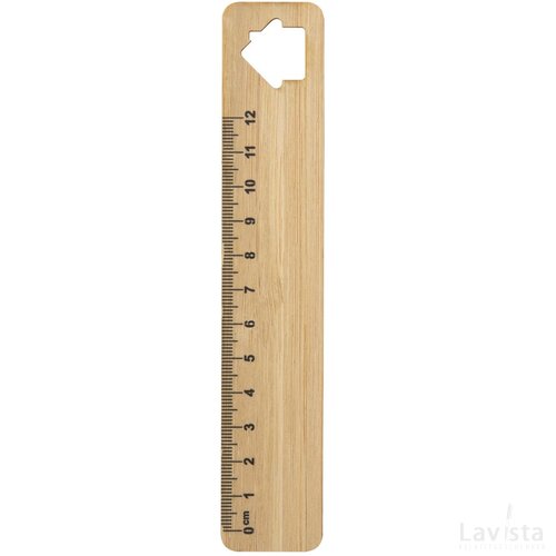 Rooler Bamboo Lineaal, Poot Naturel