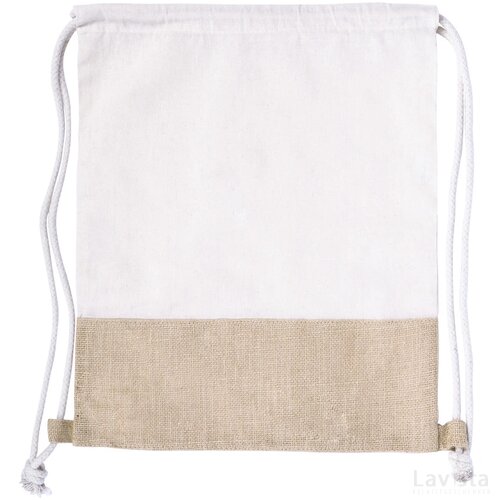 Badix Trekkoord Tas Wit