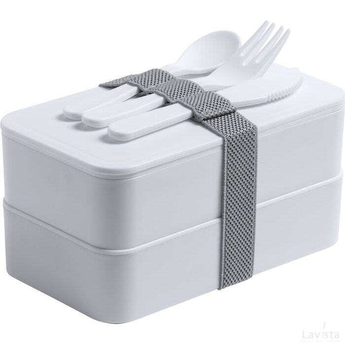 Fandex Antibacteriële Lunchbox Wit