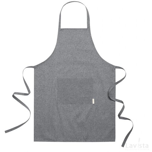 Pissek Katoenen Schort Zwart