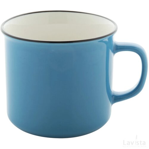 Woodstock Vintage Mok (Licht) Blauw