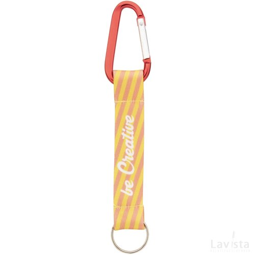 Subiner Rpet Custom Made Sleutelhanger Rood
