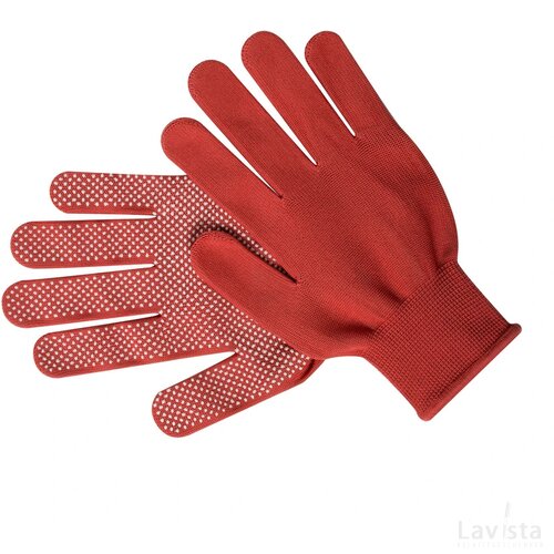 Hetson Handschoenen Rood