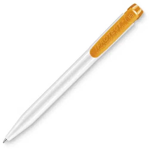 Balpen IProtect hardcolour wit / oranje