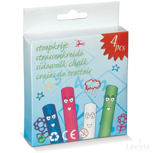 Stoepkrijt fluor assorti