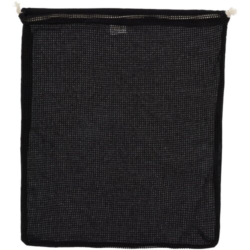 Herbruikbaar groente & fruit zakje OEKO-TEX® katoen 40x45cm zwart