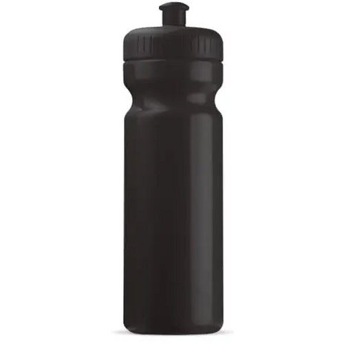 Sportbidon classic 750ml zwart