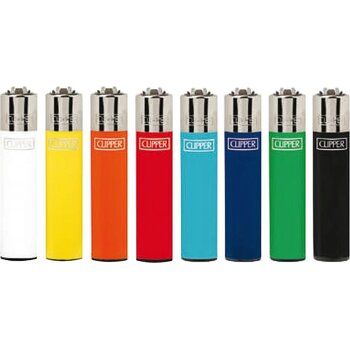 Clipper aanstekers | Solid kleuren | Micro