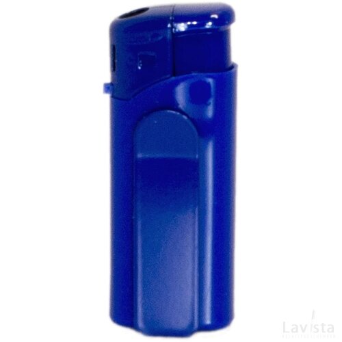 Aansteker Atomic mini clip blauw