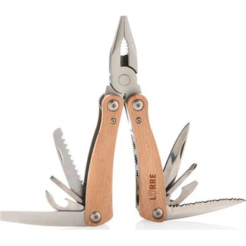 Houten multitool bruin