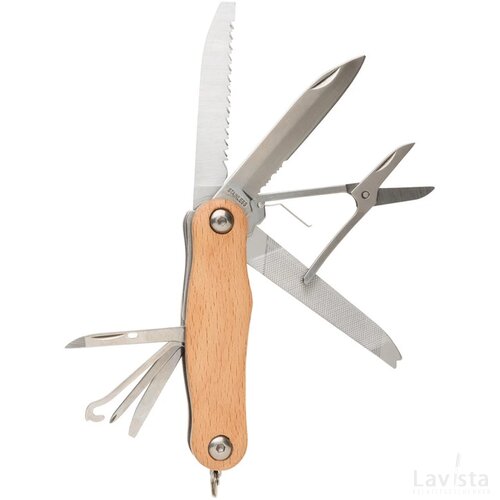 Houten zakmes bruin