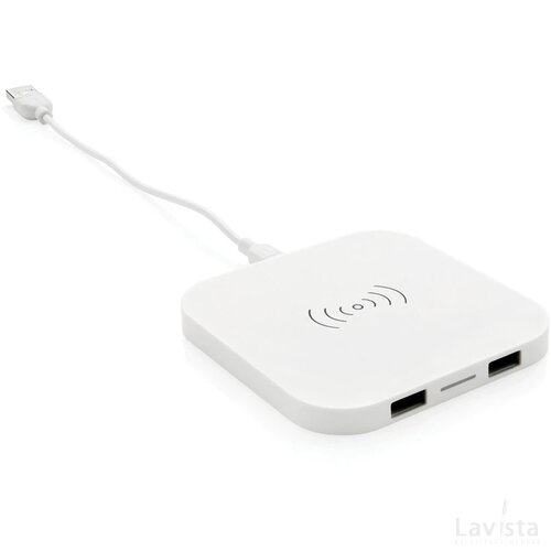 Draadloos 5W oplaadstation wit