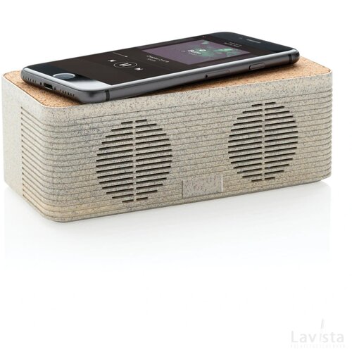 Tarwestro 5W speaker met draadloze oplader khaki