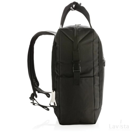 Swiss Peak koeldraagtas/rugzak PVC vrij zwart