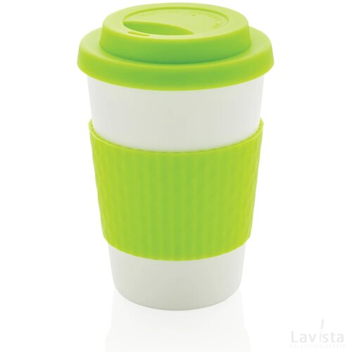 Herbruikbare koffiebeker 270ml groen