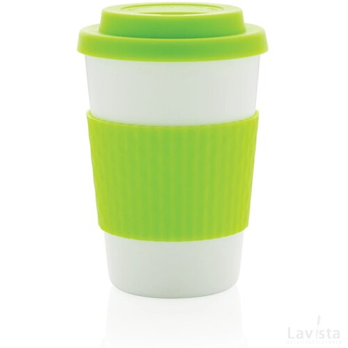 Herbruikbare koffiebeker 270ml groen