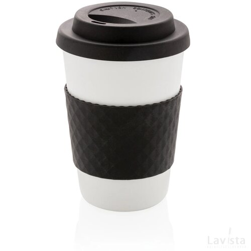 Herbruikbare koffiebeker 270ml zwart