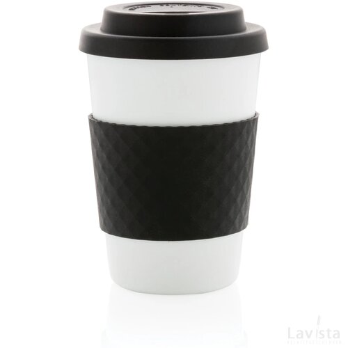 Herbruikbare koffiebeker 270ml zwart