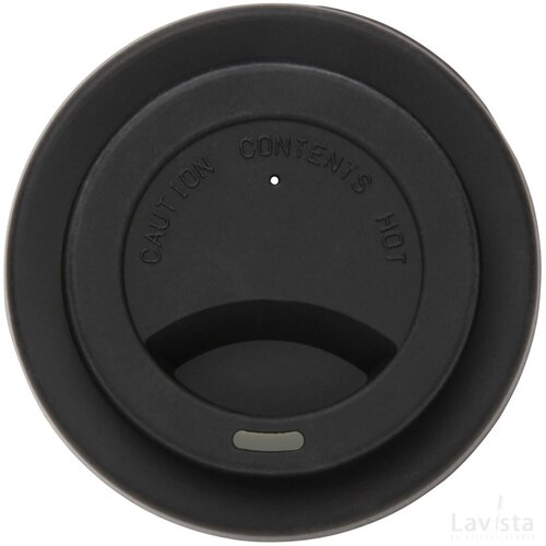 Herbruikbare koffiebeker 270ml zwart