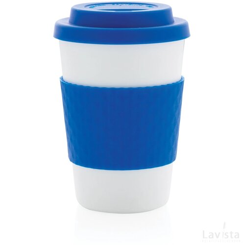 Herbruikbare koffiebeker 270ml blauw