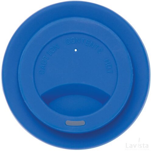 Herbruikbare koffiebeker 270ml blauw