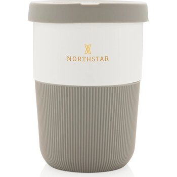 PLA cup coffee to go 380ml grijs