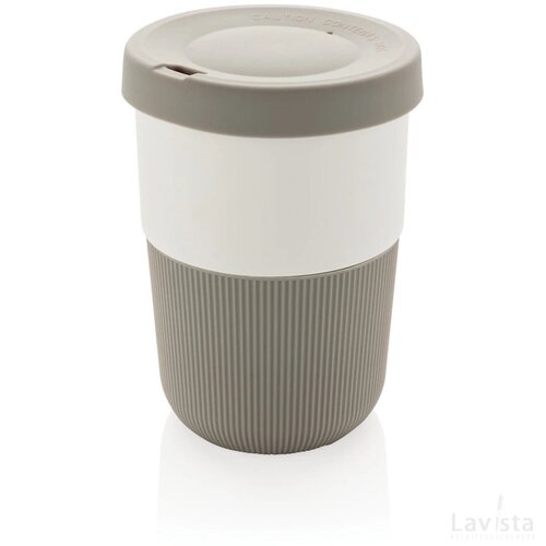 PLA cup coffee to go 380ml grijs