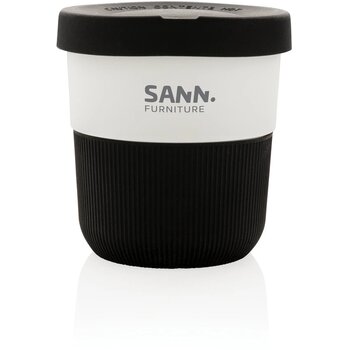 PLA cup coffee to go 280ml zwart