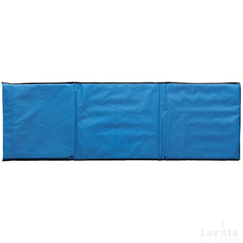 Opvouwbare strand loungestoel blauw