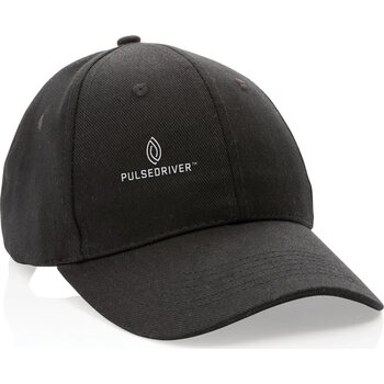 Impact AWARE™ 6 panel 280gr gerecycled katoenen cap zwart