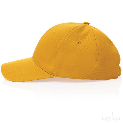 Impact AWARE™ 6 panel 280gr gerecycled katoenen cap geel