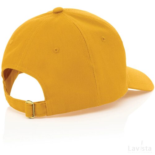 Impact AWARE™ 6 panel 280gr gerecycled katoenen cap geel
