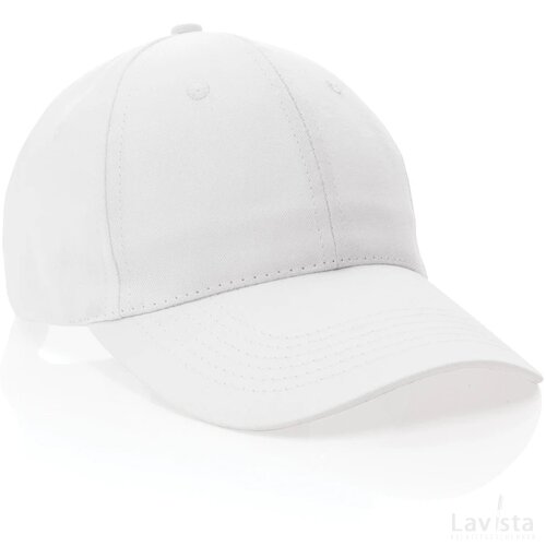 Impact AWARE™ 6 panel 190gr gerecycled katoenen cap wit